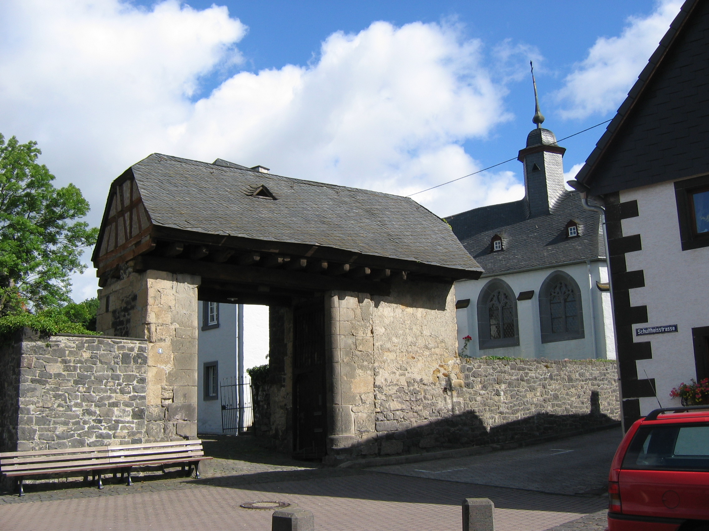 St. Florin Hof im oberen Stadtteil