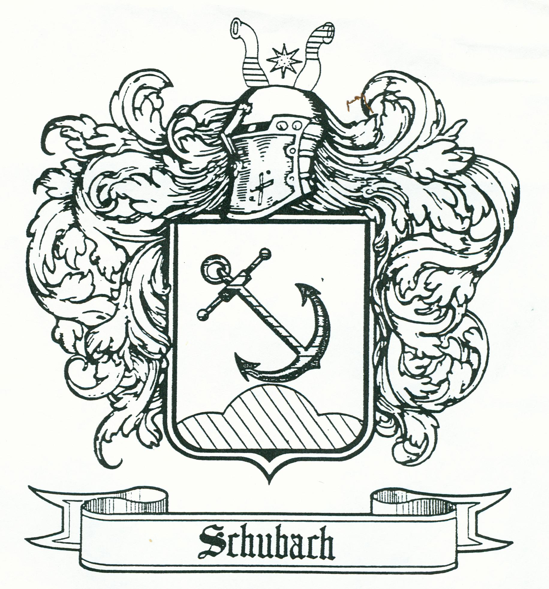 Wappen der Familie Schubach